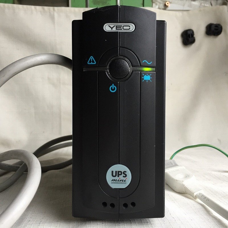 □送料無料　ユタカ電機 無停電電源装置　　UPS mini500IIB 　＜B0805C8＞_画像1