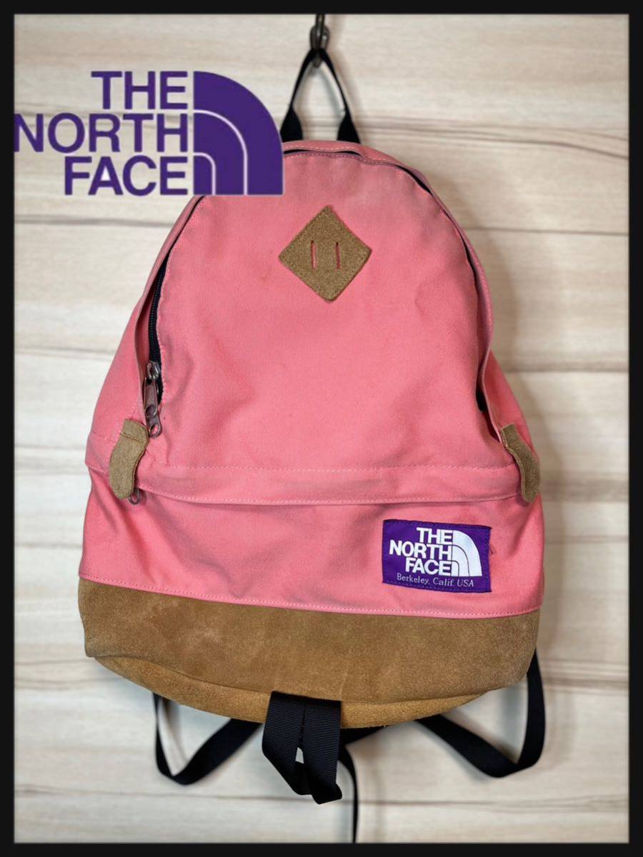 ザノースフェイスパープルレーベルリュックピンクTHE NORTH FACE