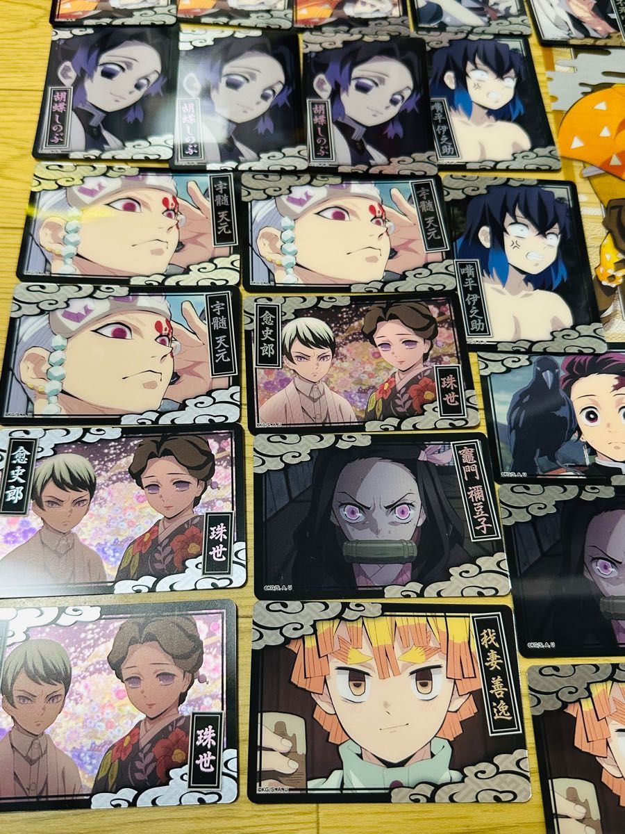 【早期発送】鬼滅の刃 コレクターズカード クリアビジュアルポスター 全41枚