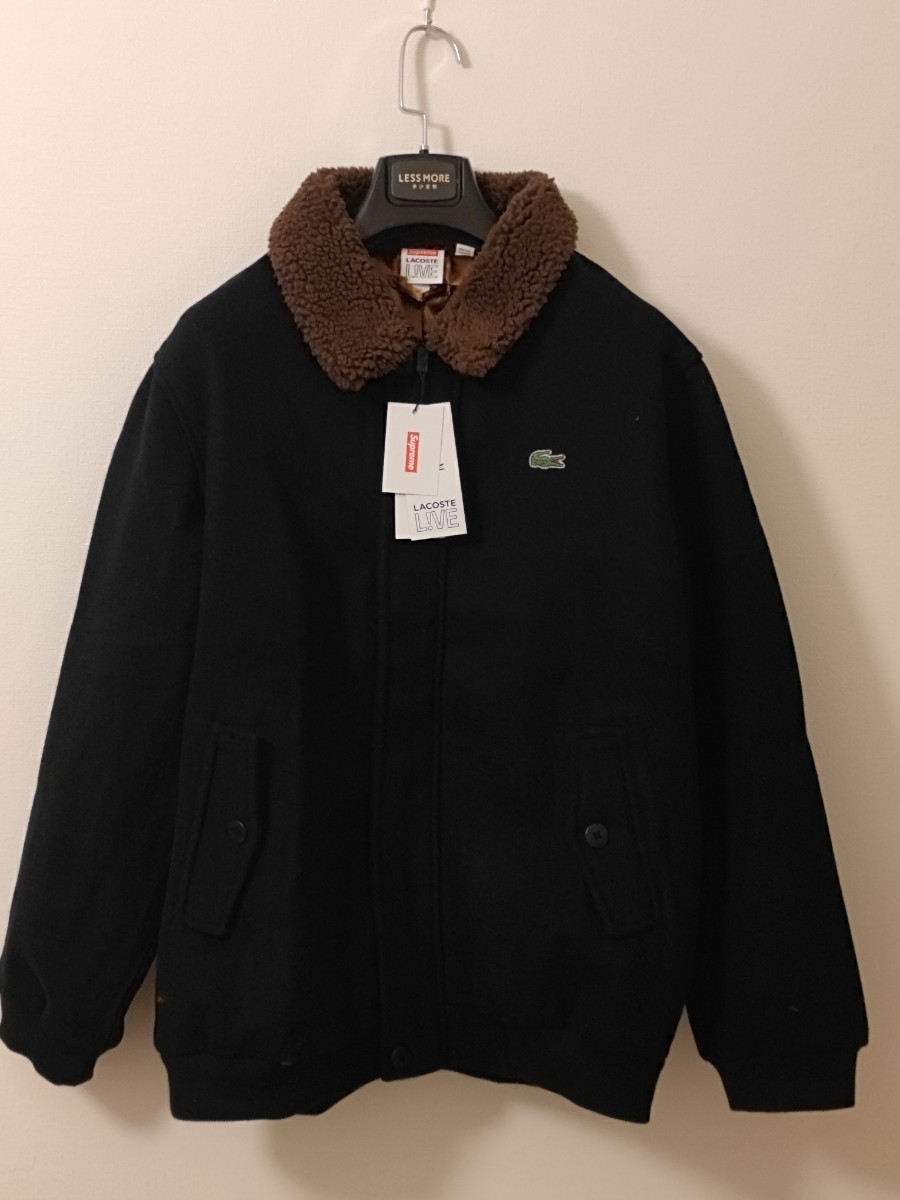 Yahoo!オークション - Supreme LACOSTE Wool Bomber J...