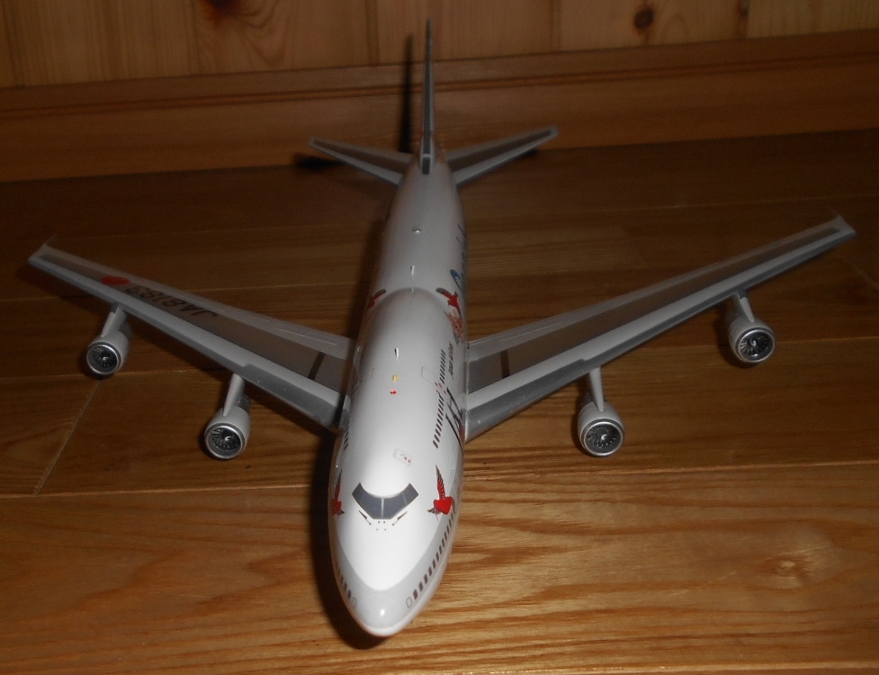 JET-X 1/200 日本航空 JAL B747-300 RESO'CHA JA8183 VL2016002 金属製