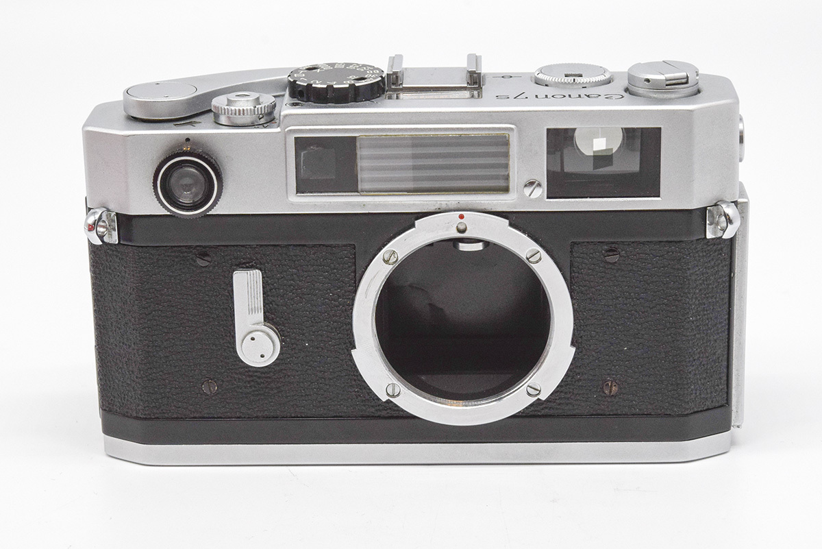 美品Canonキャノン 7S 後期Leica L39マウント シルバー フィルムカメラ ボディ