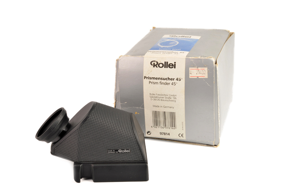 【新同品】Rollei/ローライ 6000適用 PRISM FINDER 45°ファインダー 97814 箱付き