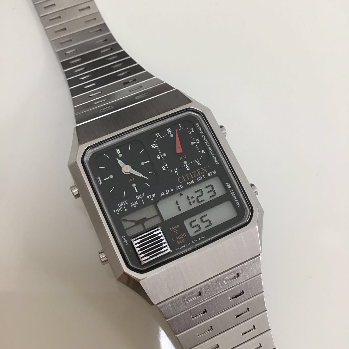 シチズン CITIZEN サーモセンサー デジアナ オリジナル 当時物 シチズン CITIZEN サーモセンサー デジアナ オリジナル 当時物
