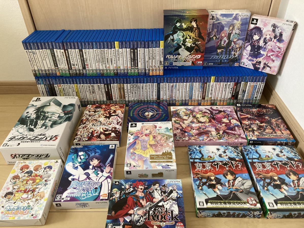 まったサウ】 PSVitaソフト 120本セット 限定版 送料無料 SONY ps vita