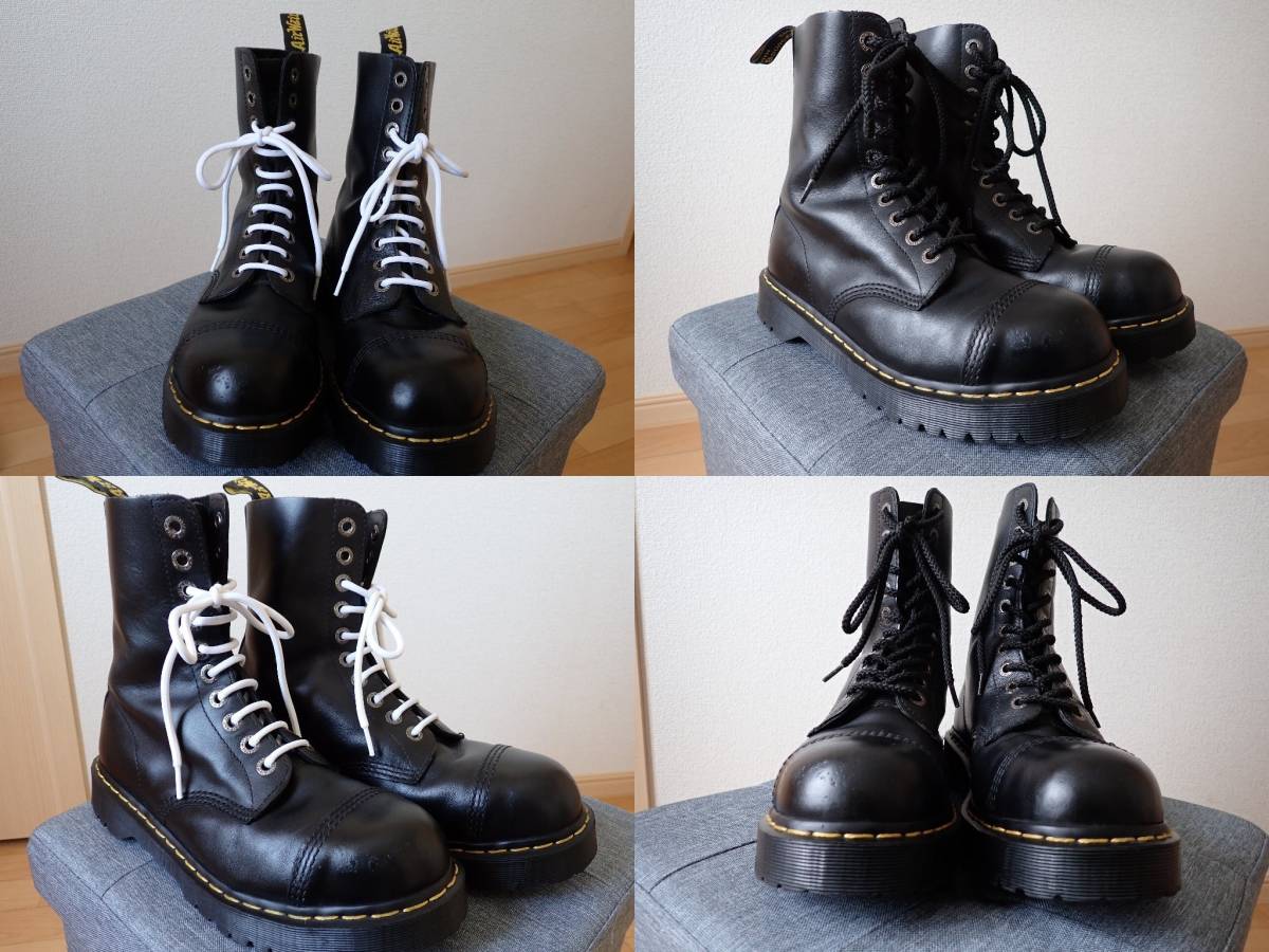Dr.Martens 10ホール UK9 / スチールトゥ ドクターマーチン Dr.Martens 10ホール UK9 / スチールトゥ ドクターマーチン
