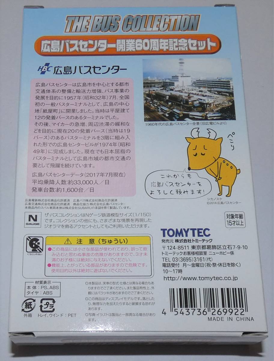 広島バスセンター 開業60周年記念 バスコレクション_画像2