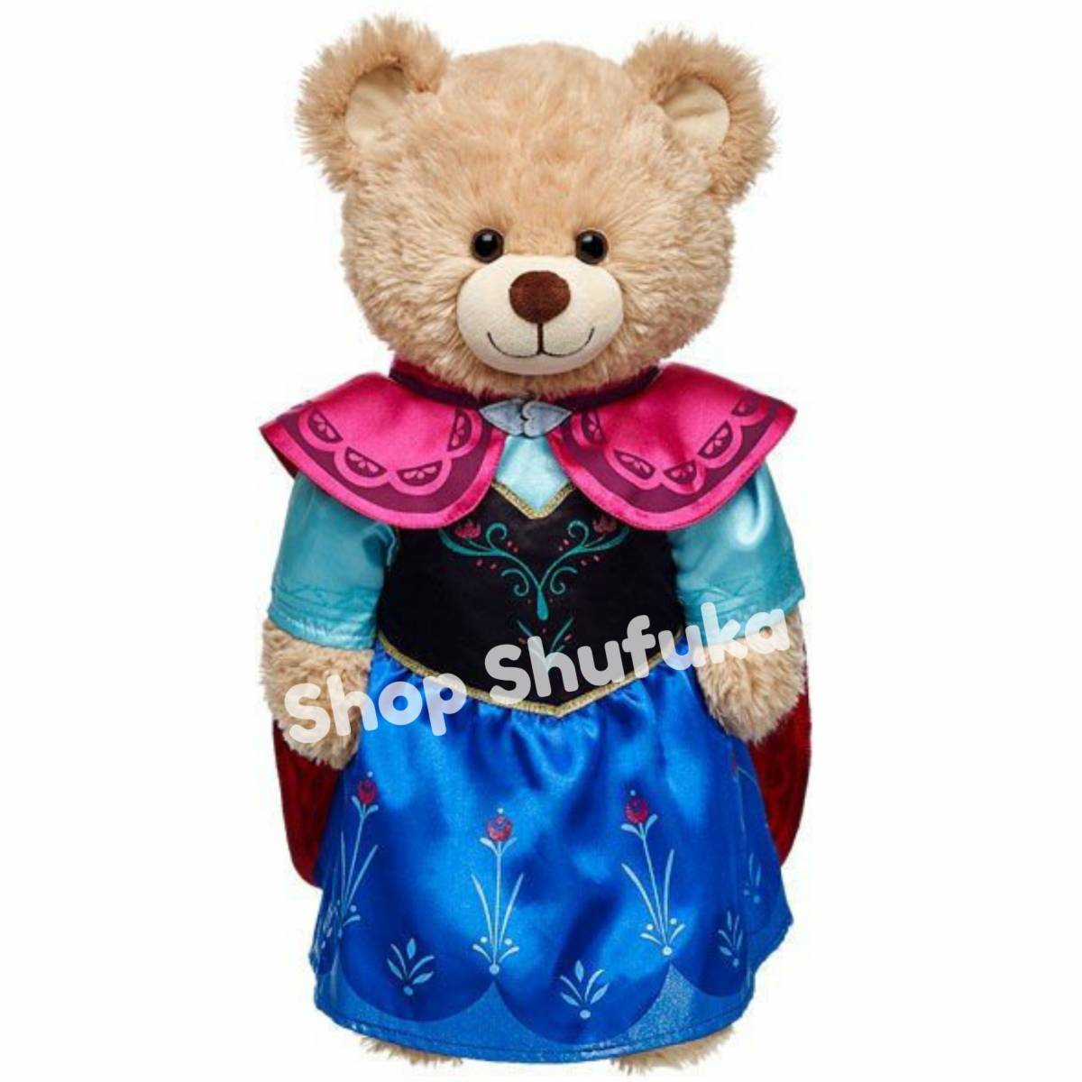  build a Bear * hole . snow. woman . hole dress teddy bear soft toy costume cosplay Shellie May Disney bear present gift 