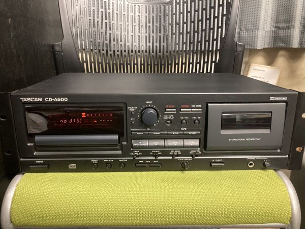 TASCAM】 CD,カセットデッキ CD-A500(ジャンク扱い) | kaanastravel.com