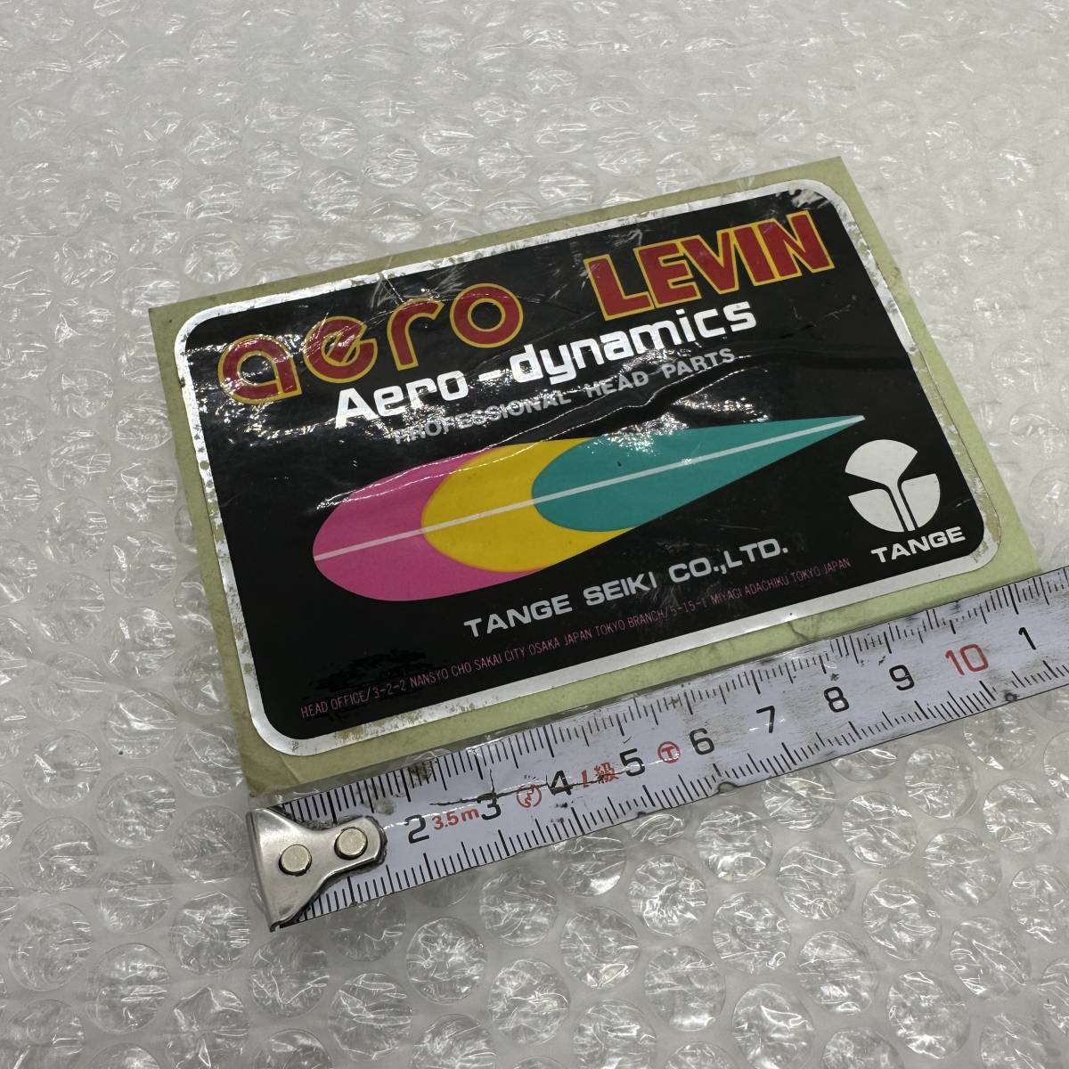 TANGE / aero LEVIN デカール NEW OLD STOCK_画像3