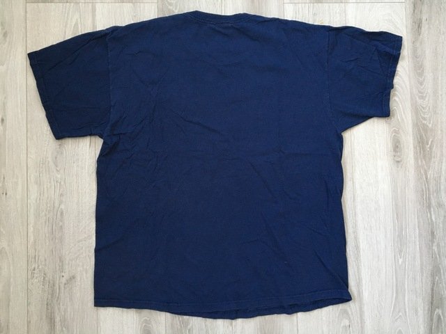 ▽♪ FRUIT OF THE LOOM フルーツオブザルーム Tシャツ NAVAL AIR STATION PENSACOLA ミリタリー/サバゲー 紺 XLの画像2