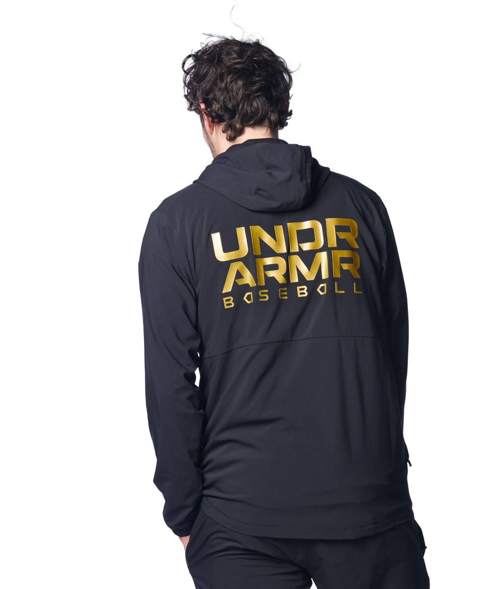 即決新品 LGサイズ UNDER ARMOUR ストレッチウーブン フルジップ