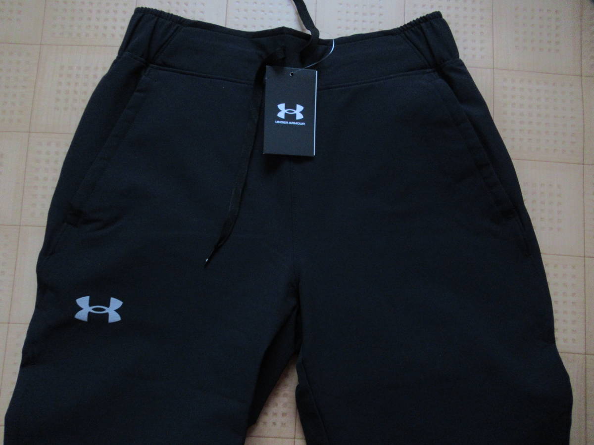 即決新品 LGサイズ UNDER ARMOUR ジャージ上下セット セットアップ ブラック アンダーアーマー 1375522 1375522_画像8