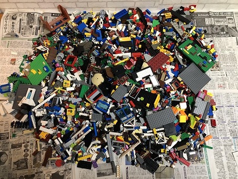 ヤフオク! - LEGO レゴ 大量まとめてセット重量約9.5kg分