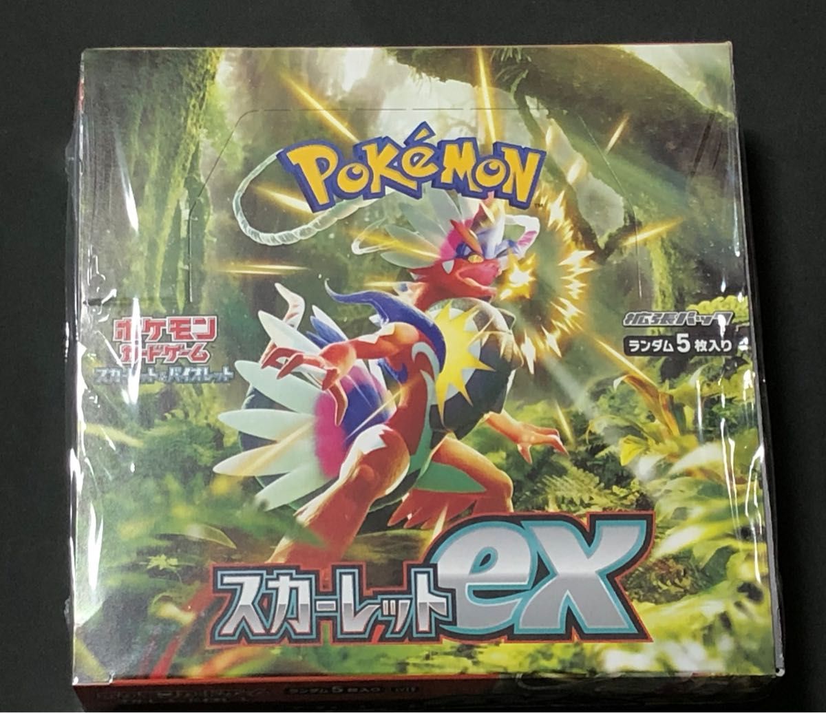 シュリンク付き未開封BOX】 ポケモンカードゲーム スカーレット