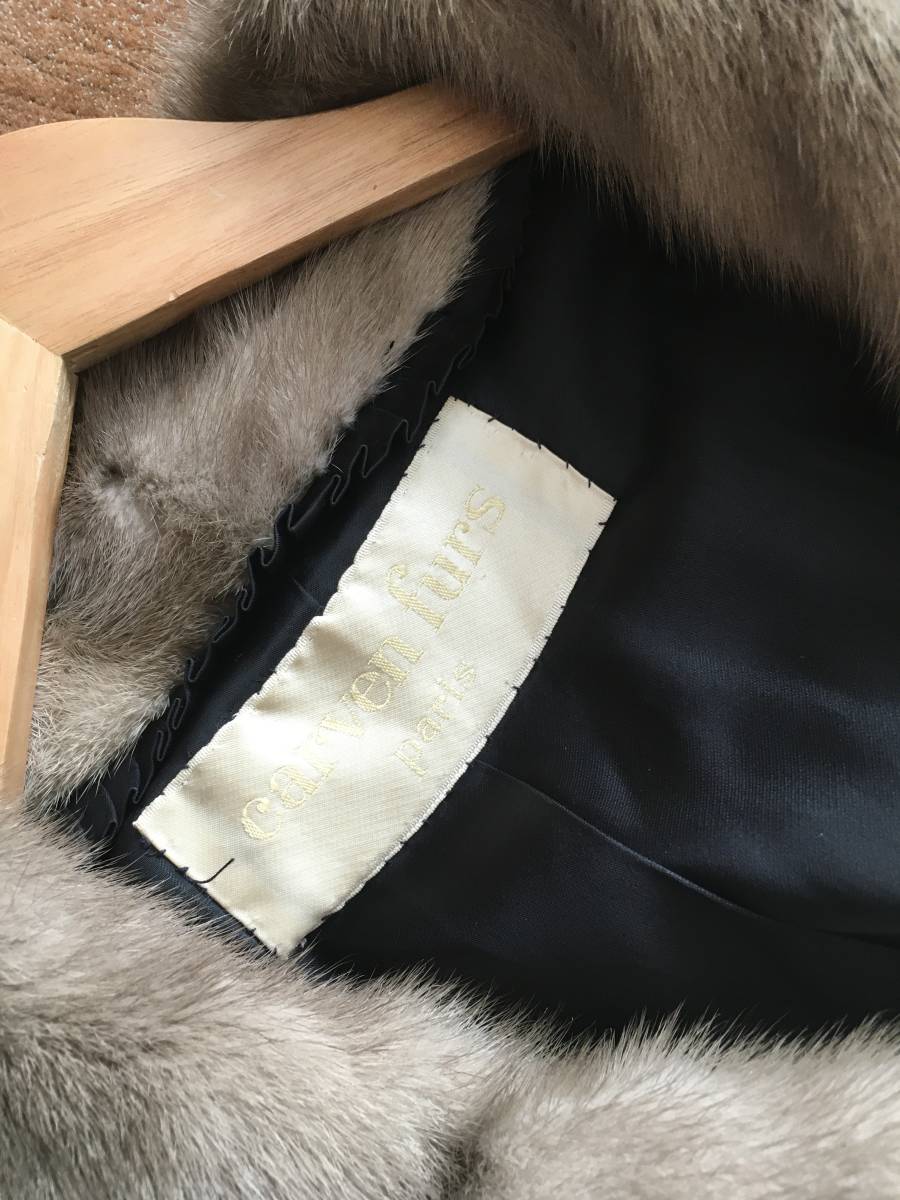 保証書付】 BLACKGLAMA カルヴェンファーズ Carven ブラックグラマ