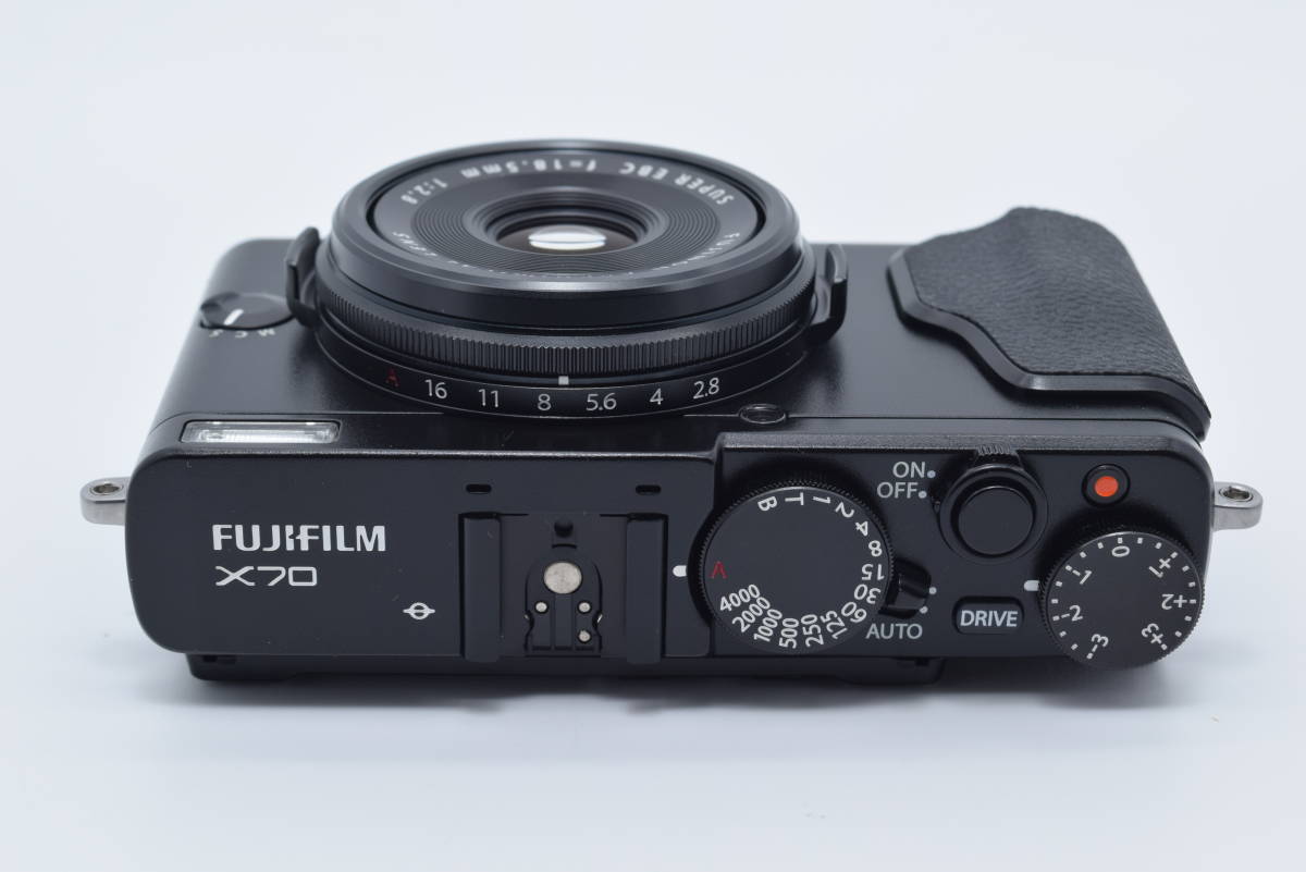 ★極上品★FUJIFILM X70 ブラック X70-B デジタルカメラ★1553 - 3