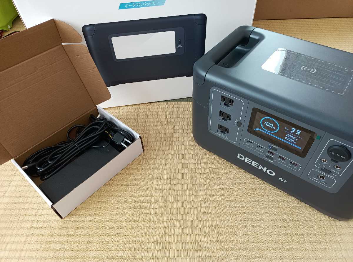 未使用ジャンク 1036Wh DEENO X1500 ポータブル電源 工具、DIY用品