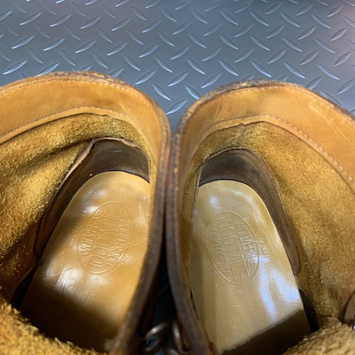 WOLVERINE 1000マイルブーツ US8D (23B1)ウルヴァリンプレーントゥ