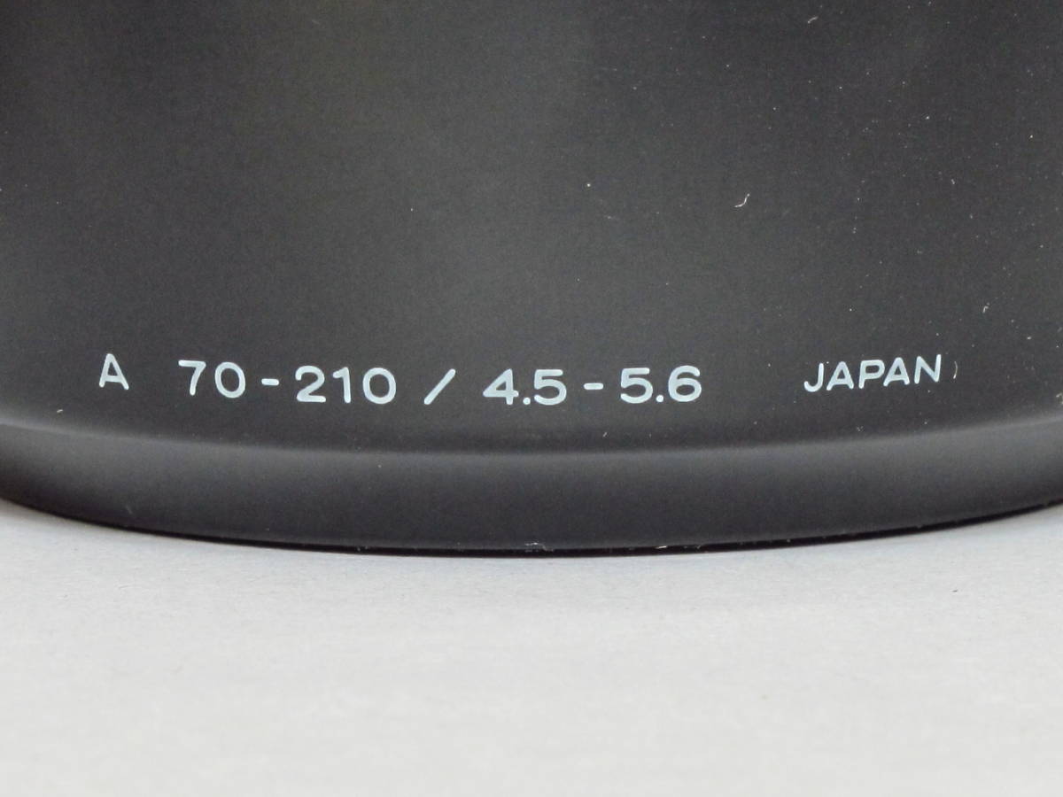 MINOLTA Minolta AF70-210mm F4.5-5.6 for lens hood secondhand goods 