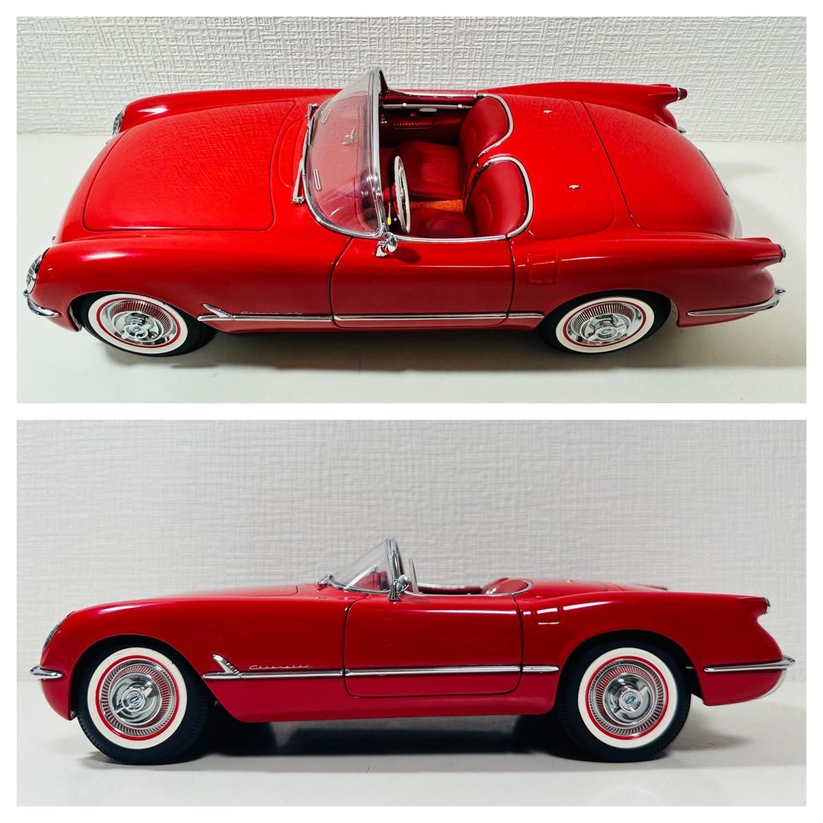 AutoArtオートアート/'54 Chevyシボレー Corvetteコルベット 1/18 ルース 絶版