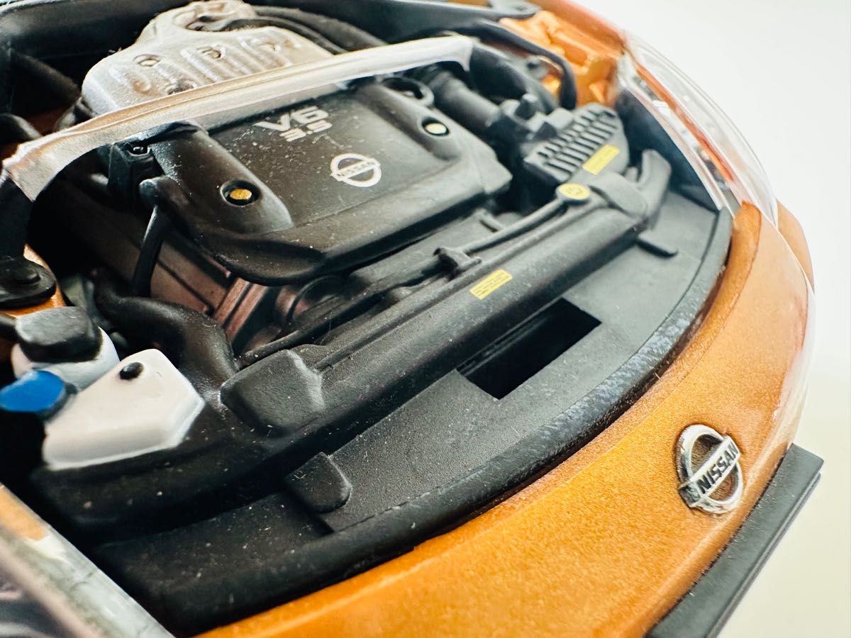 AutoArtオートアート/Nissan日産 FairladyフェアレディZ 350Z Z33 オレンジ 1/18 絶版ルース