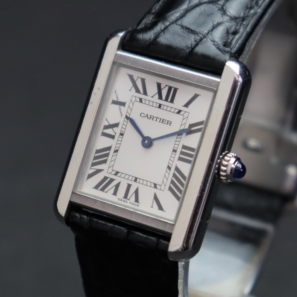 ケース】 CARTIER カルティエ タンクソロ SM 3170 クォーツ ローマン