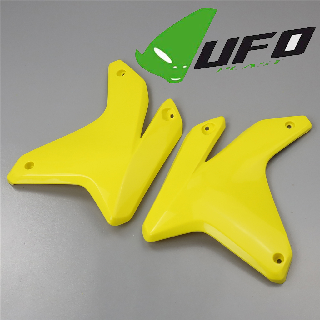 ◇展示品 RM-Z450/'05-'06 UFO ラジエターカバー/シュラウド イエロー 検/カウル/外装 (UF-3911-102)_画像1