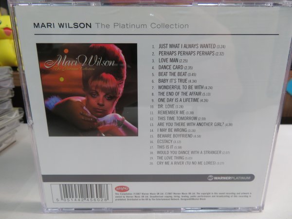 丸9｜無傷★ CD ★MARI WILSON（マリ・ウィルソン）「PLATINUM COLLECTION」_画像4