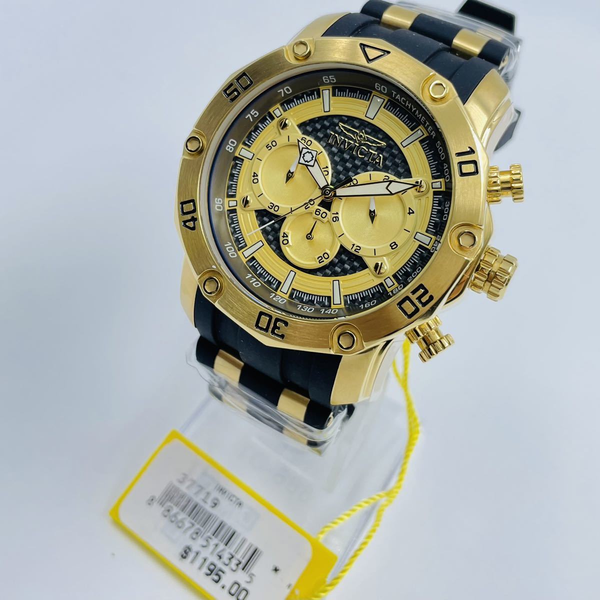 公式の店舗 Invicta 海外限定/新品未使用 メンズ 重厚感 圧倒的 定価16