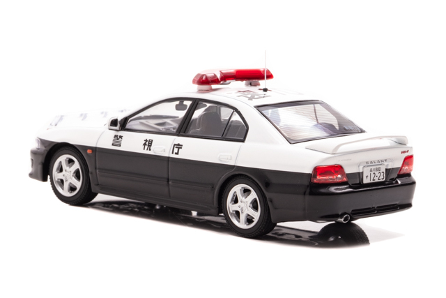 RAI'S 1/43 三菱 ギャラン VR-4 (EC5A) 2002 警視庁 高速道路交通警察隊車両【速10】(H7430210)_画像3