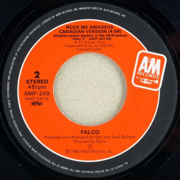 □ファルコ(FALCO)|ロック・ミー・アマデウス(Rock Me Amadeus(The