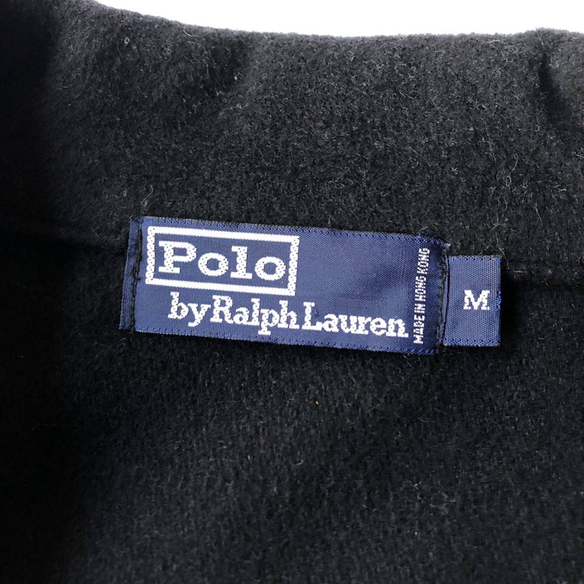 90s Polo Ralph Lauren Royal Navy Style Wool Duffle Coat 90年代 ポロラルフローレン ロイヤルネイビー型 ダッフルコート vintage_画像4