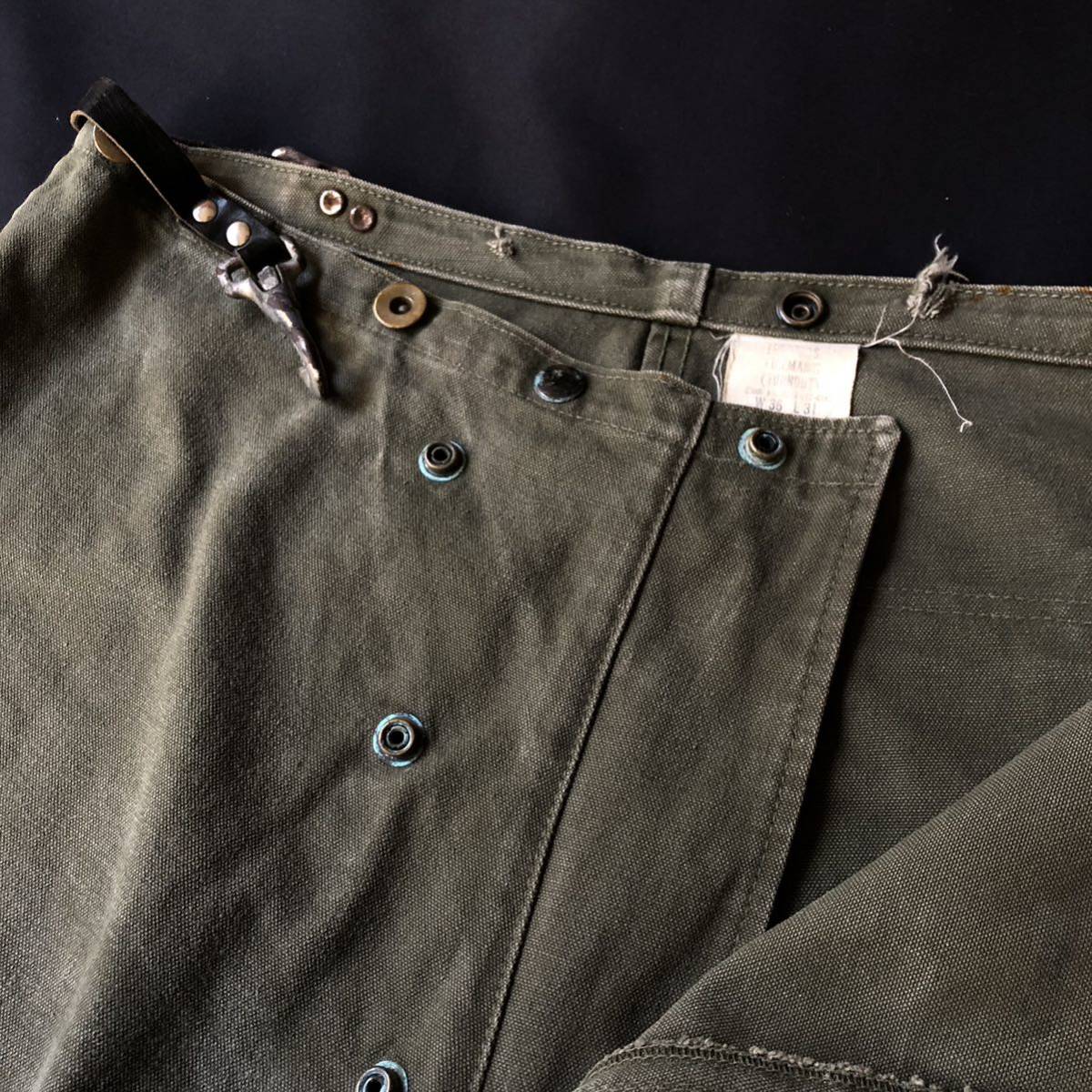 休日限定 50s US.Army Trousers Firemans W33L31 Fireman Pants 50年代