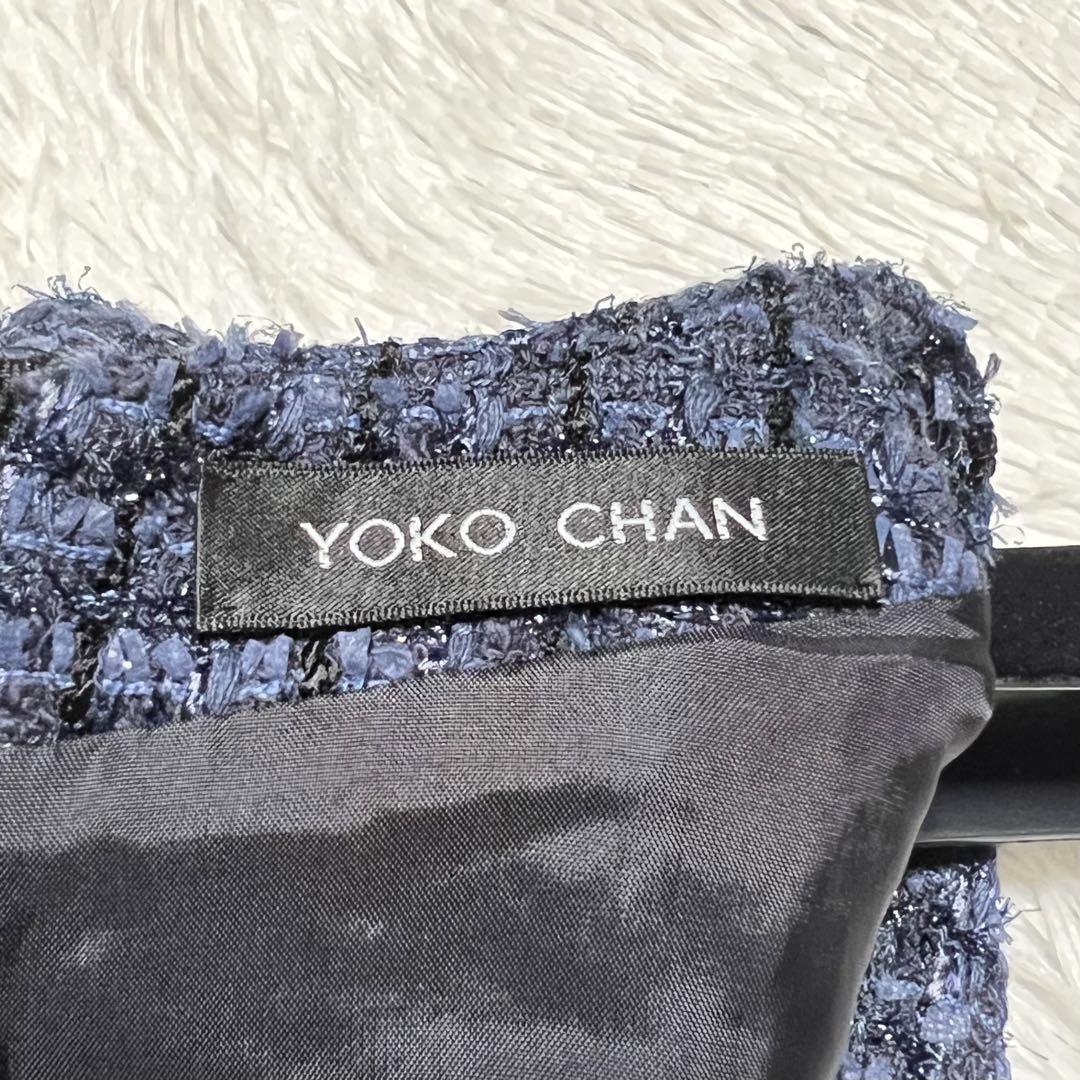注目の福袋! ツイード ヨーコチャン CHAN YOKO バルーン サイズ38