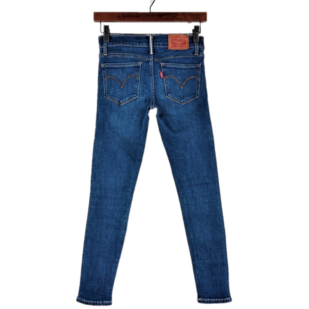 G0318 Levi's Denim pants jeans 711 Asian Fit skinny stretch cell bichipeaceLS