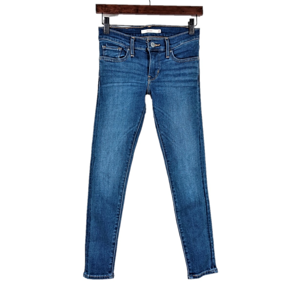 G0318 Levi's Denim pants jeans 711 Asian Fit skinny stretch cell bichipeaceLS