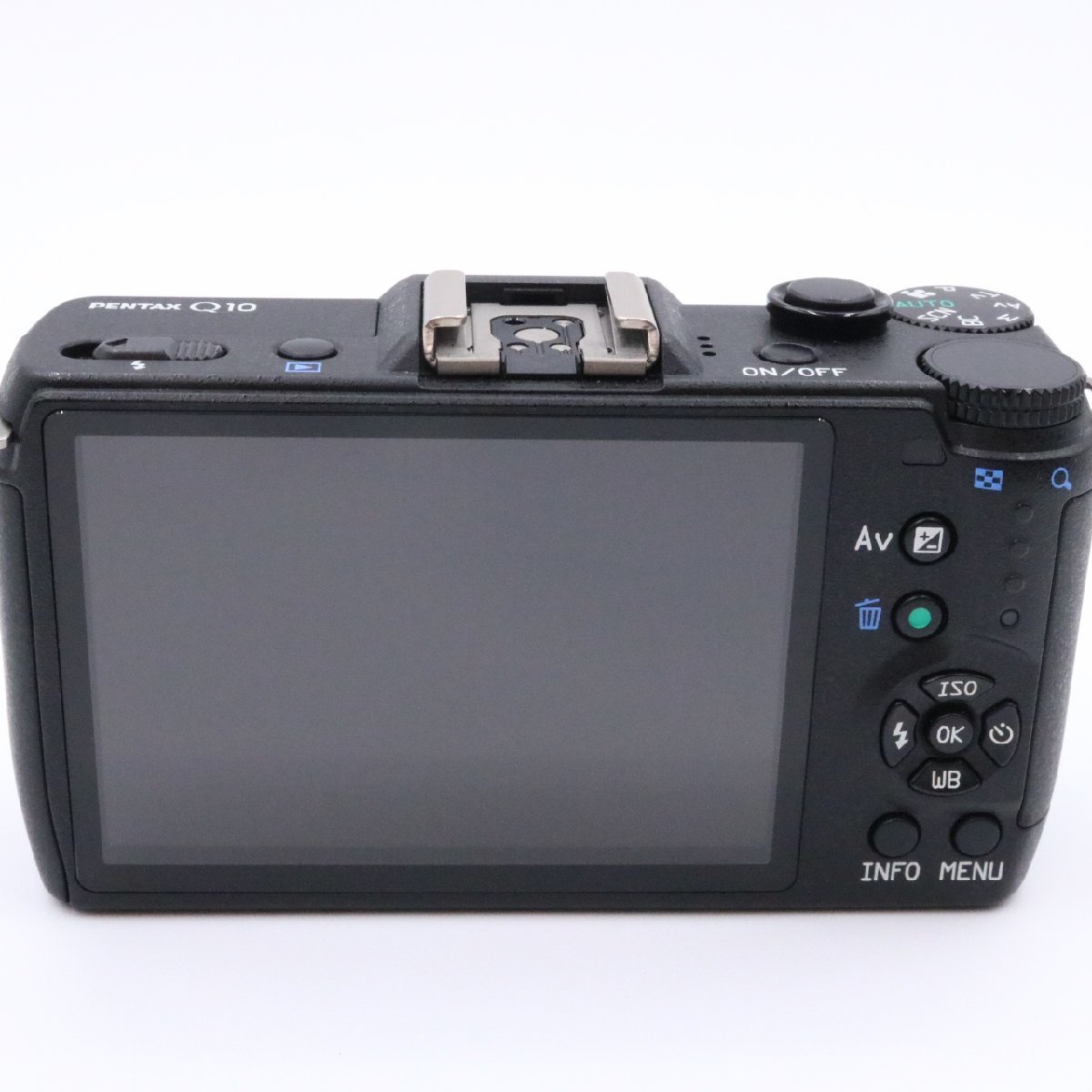 ■極上品■ PENTAX ペンタックス ミラーレス一眼 Q10 ボディ ブラック ショット数１６５９回_画像3