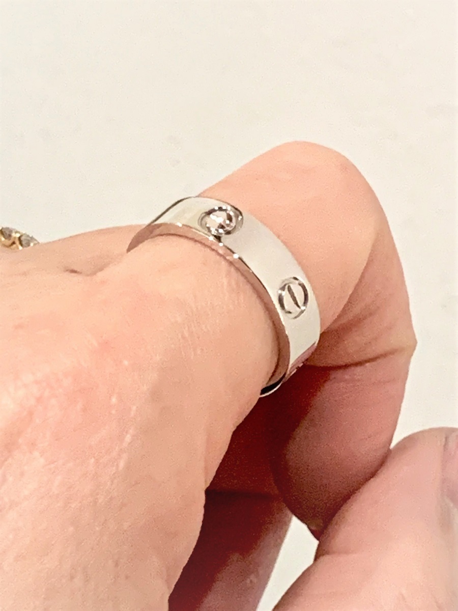 Pt950 カルティエ ラブリング メンズ | clinicameitan.com.br