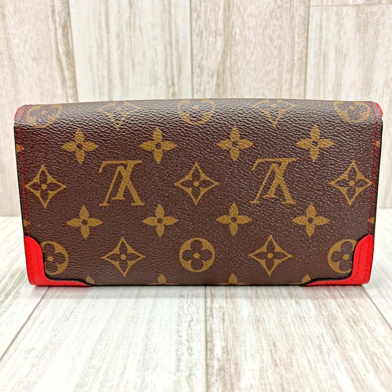 Yahoo!オークション   ルイヴィトン LOUIS VUITTON 二つ折り長財布