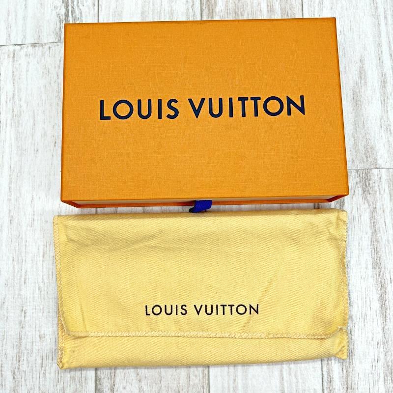 ルイヴィトン LOUIS VUITTON 二つ折り長財布 ポルトフォイユサラ