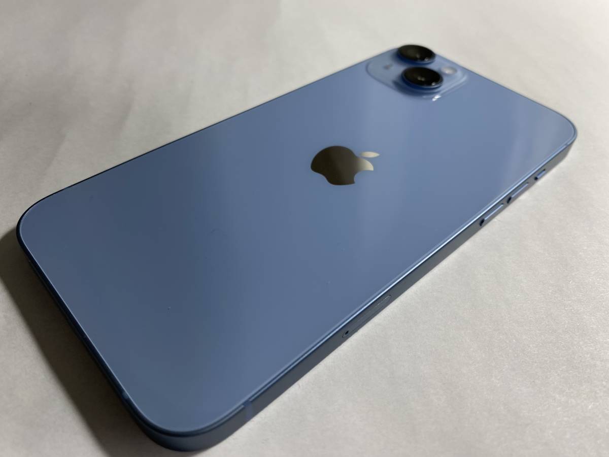 ヤフオク! - 【新品】iPhone １４ Plus ブルー １２８GB SIM