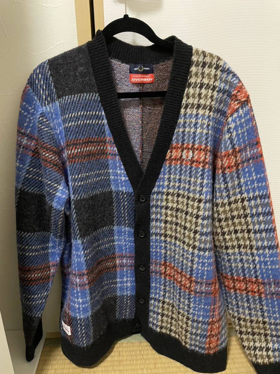 超歓迎された】 Charles Jeffrey FRED PERRY コラボ カーディガン