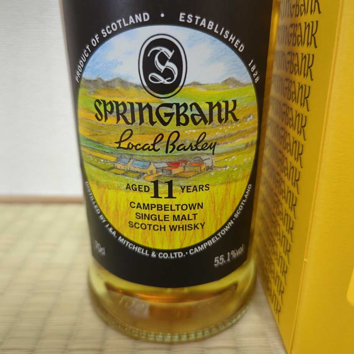 メール便可/取り寄せ スプリングバンクローカルバーレイ11年 - 通販