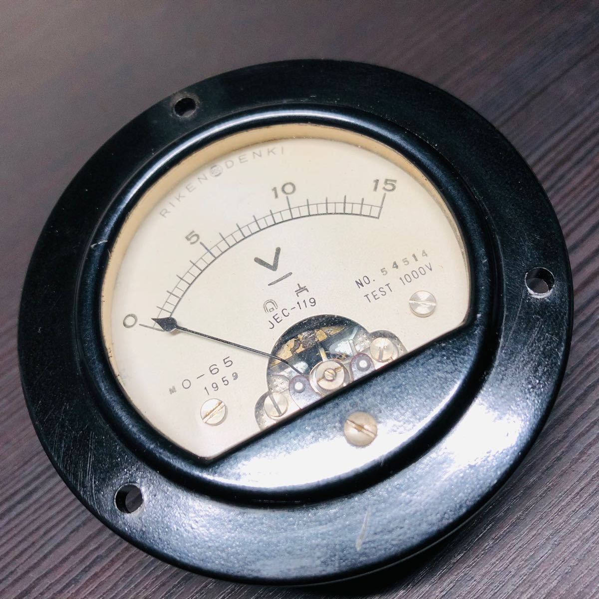 昭和スーパービンテージ直流電圧計