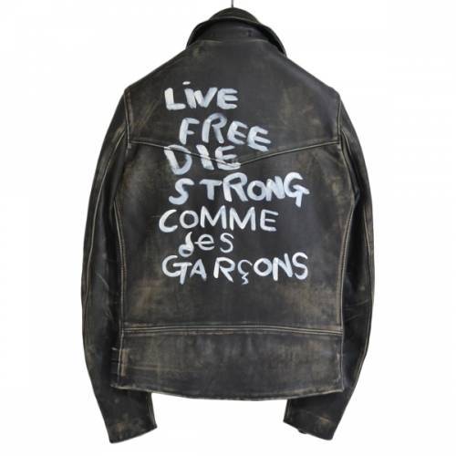 COMME des GARCONS × Lewis Leathers コムデギャルソン × ルイスレザーズ ライトニング レザーライダースジャケット 36 R2A-173977_画像1