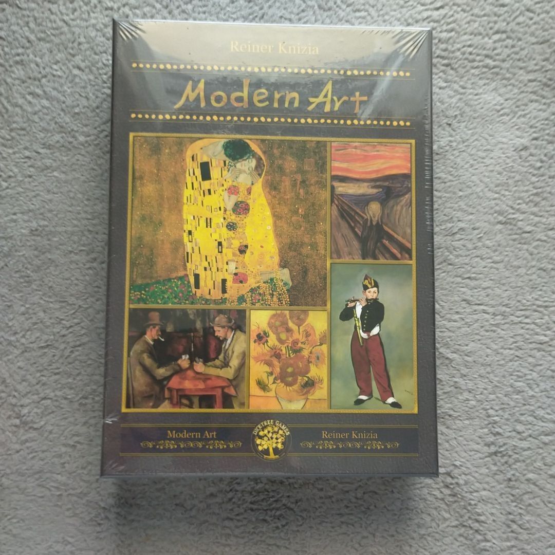 モダンアート　韓国豪華版　Modern Art ボードゲーム　クニツィア　新品未開封