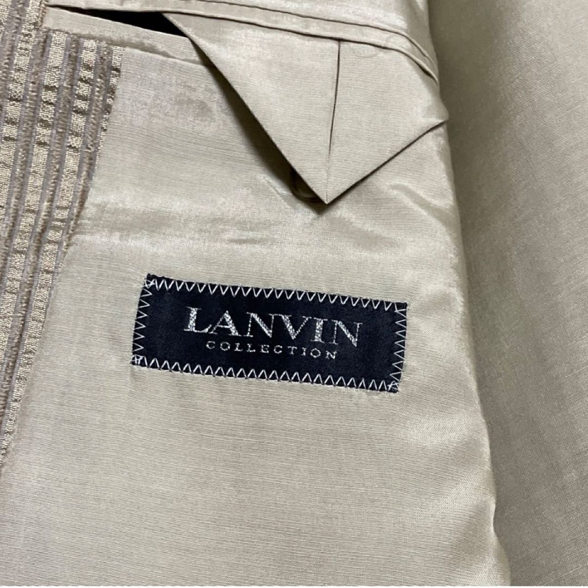 無地・新色登場! 新品未使用LANVIN COLLECTION シルク ジャケット
