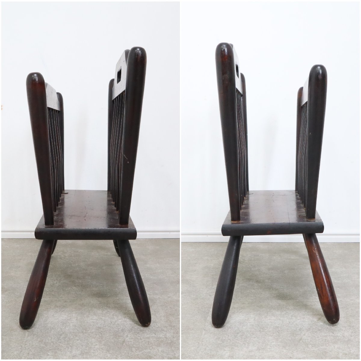 によるラン ヤフオク! - 松本民芸家具 A型 マガジンラック
