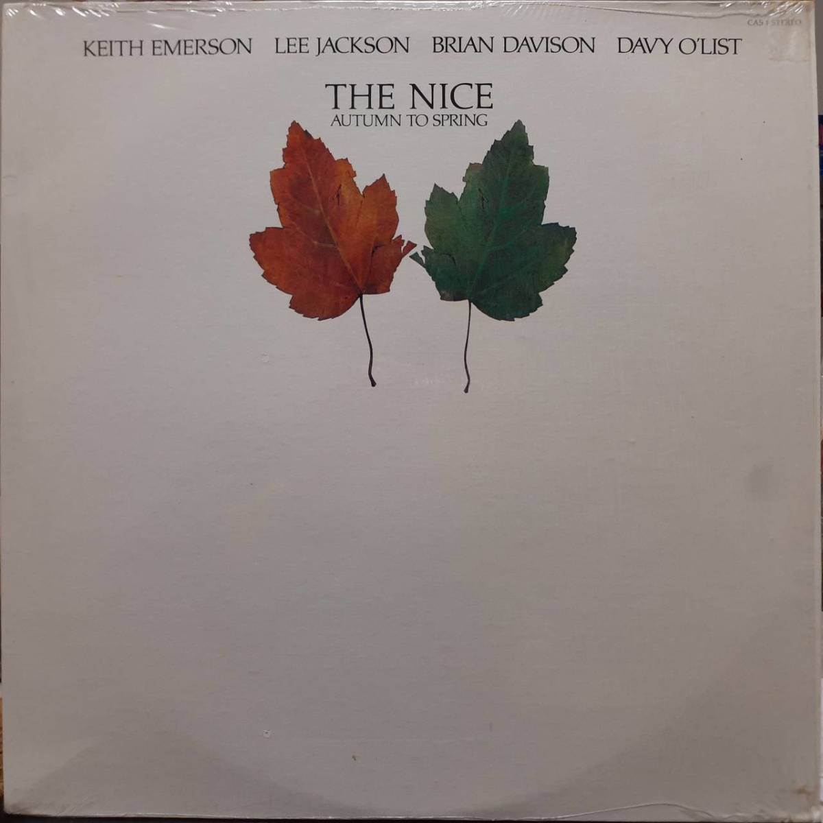 米CHARISMAオリジLP！マト1-A！桃スクロールLbl！The Nice / Autumn To Spring 1973年 CAS1 シュリンク付 Emerson Lake & Palmer EL&P ELP_画像1